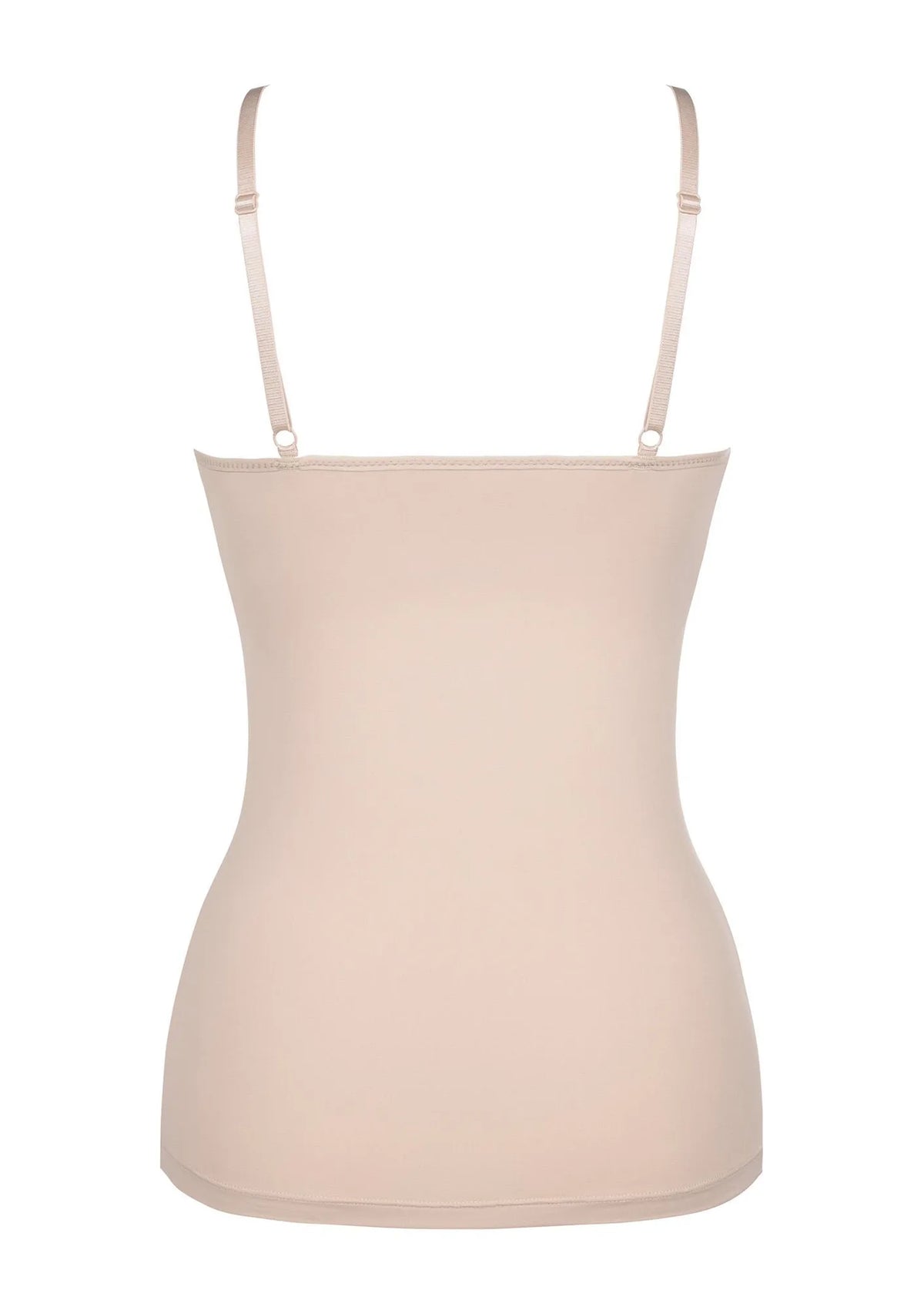 Julimex Cami Top Bra top z wbudowanym biustonoszem beżowy