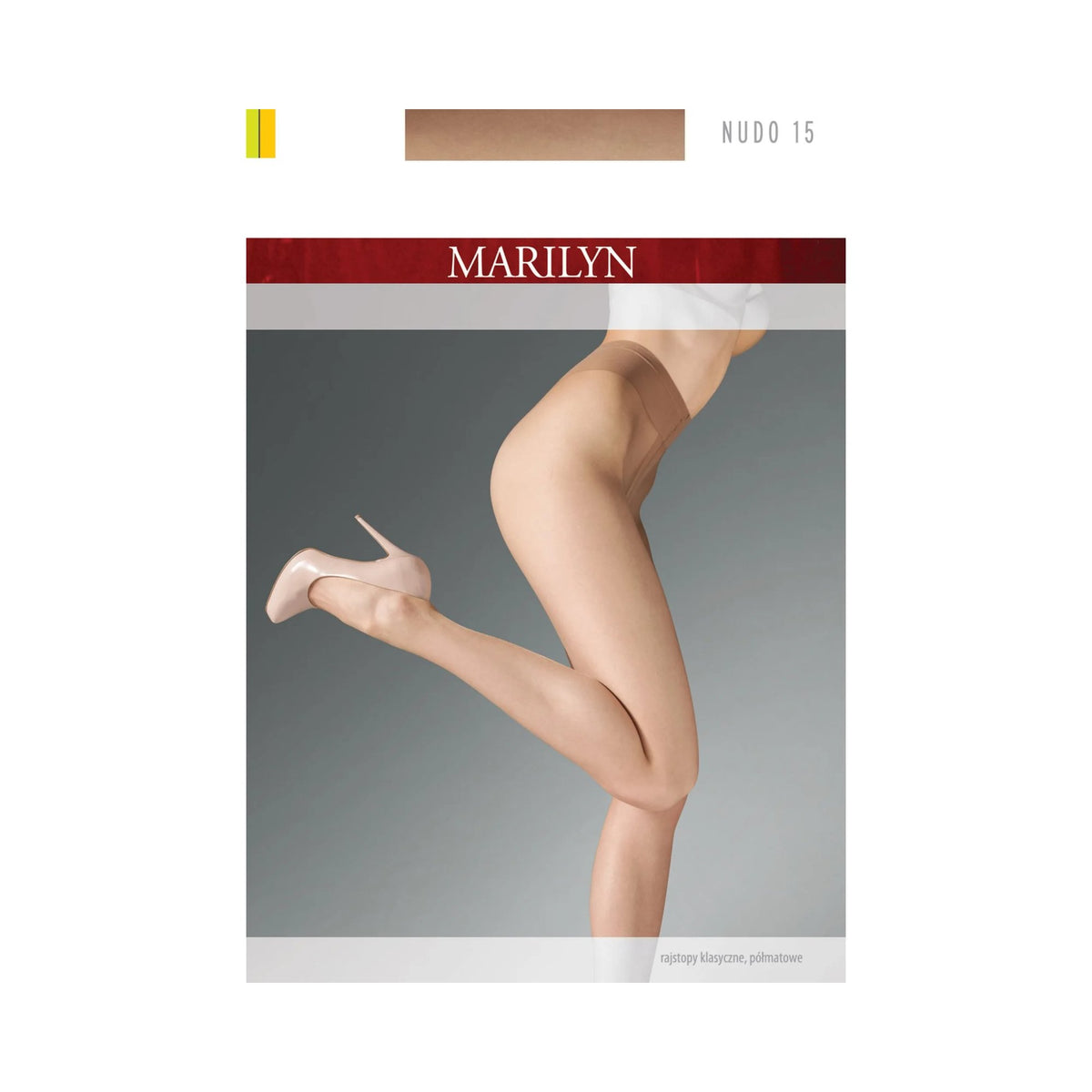 Elastyczne Rajstopy Nudo 15 Marilyn