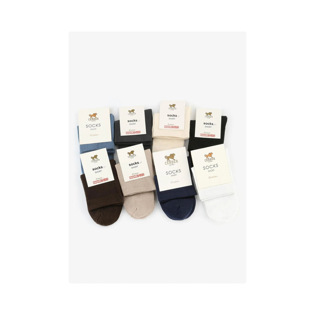 Skarpetki damskie Cerber Short, 10 par, 39-42 czarne