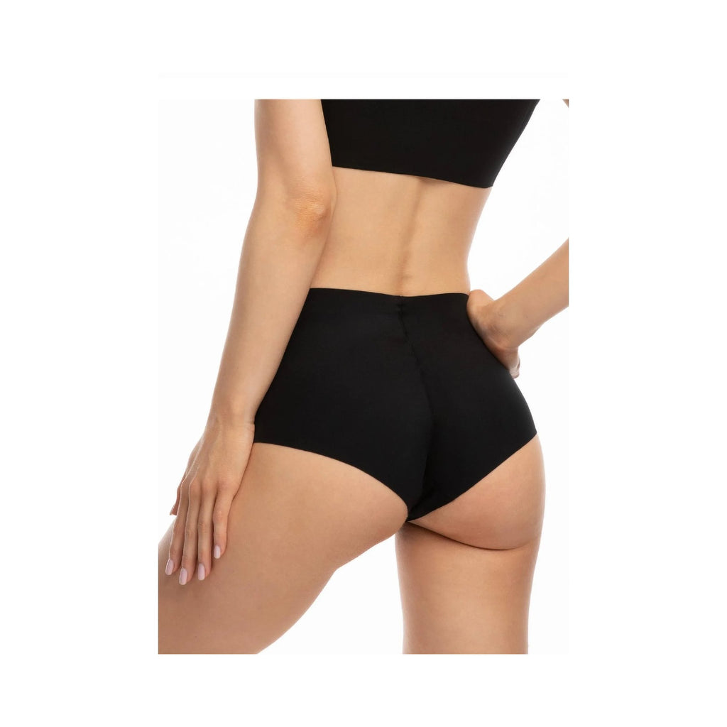 Infinity Boyshorts Maxi bezszwowe figi szorty, 3-pak XL czarne