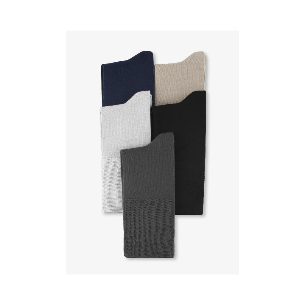 Skarpety Medi bambusowe bezuciskowe, 5 par, 45/46