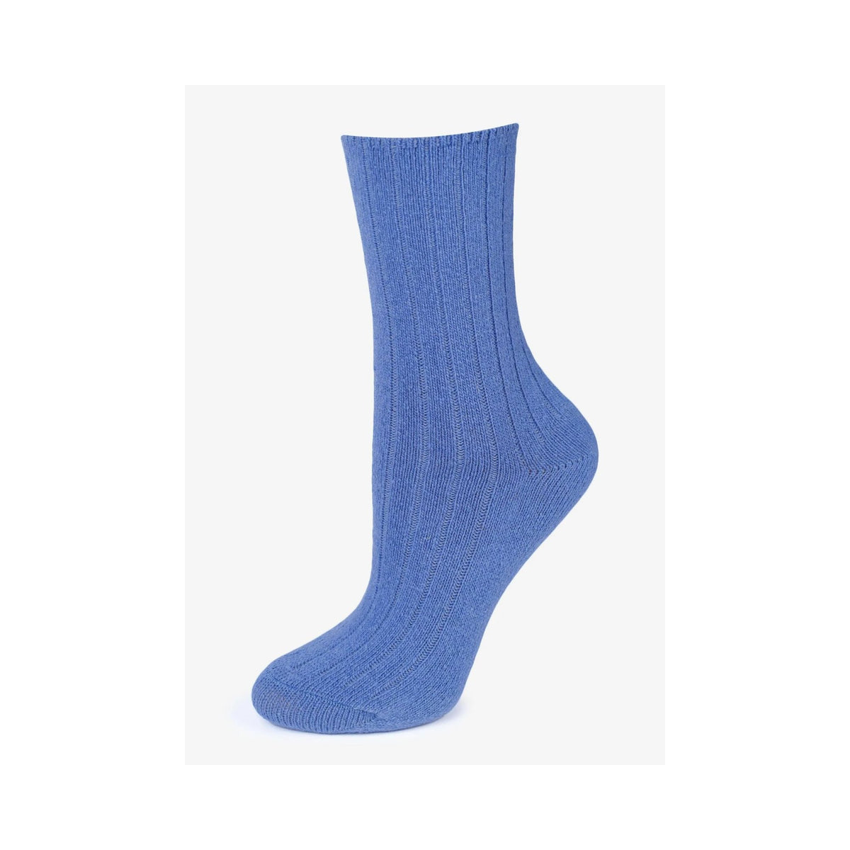 Skarpety merino 39-41 z wełny jagnięcej, 3 pary niebieski