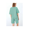 T-shirt damski bawełniany luźny Malibu Naviale miętowy