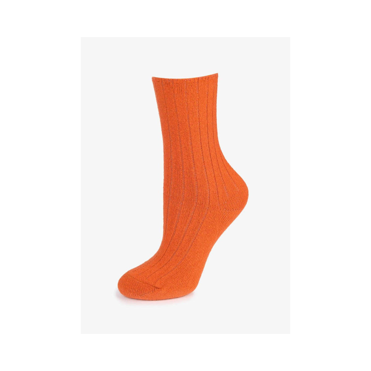 Skarpety merino pomarańczowe 39-41 z wełny jagnięcej – 3 pary