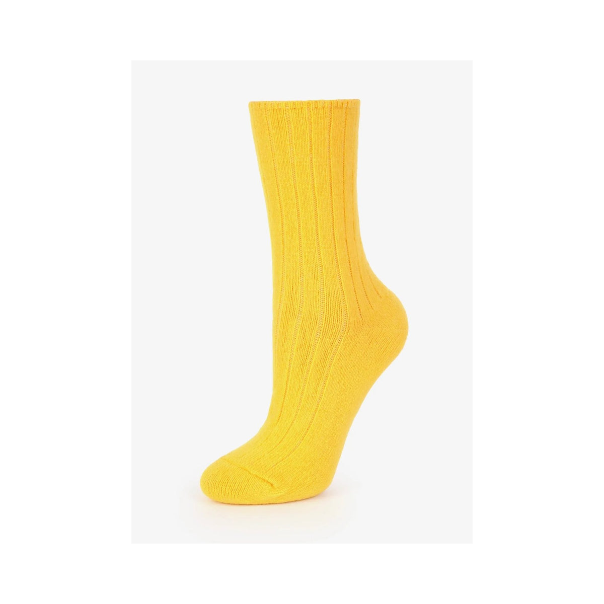 Skarpety merino 36-38, wełna jagnięca – 3 pary żółty