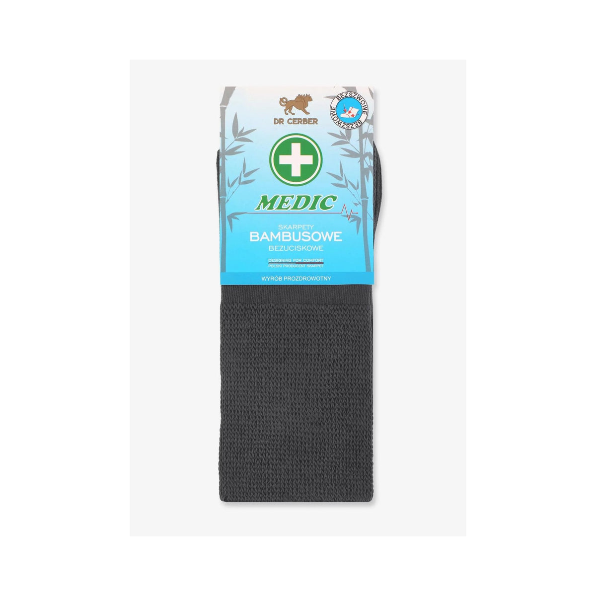 Skarpety Medi męskie bambusowe bez ucisku, 5 par, 42/44