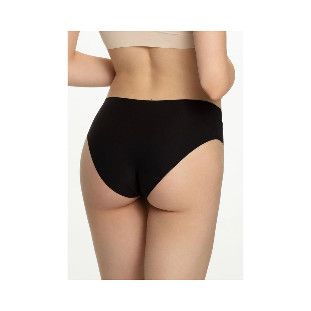 Figi Mousse Julimex bez szwów, bardzo cienkie, czarne, 3 szt. M/L czarne