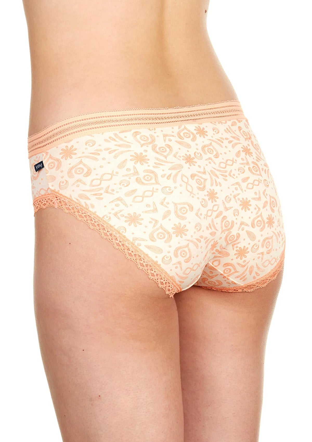 Figi bikini Key LPC 420 we wzory, bawełna – 2 pary