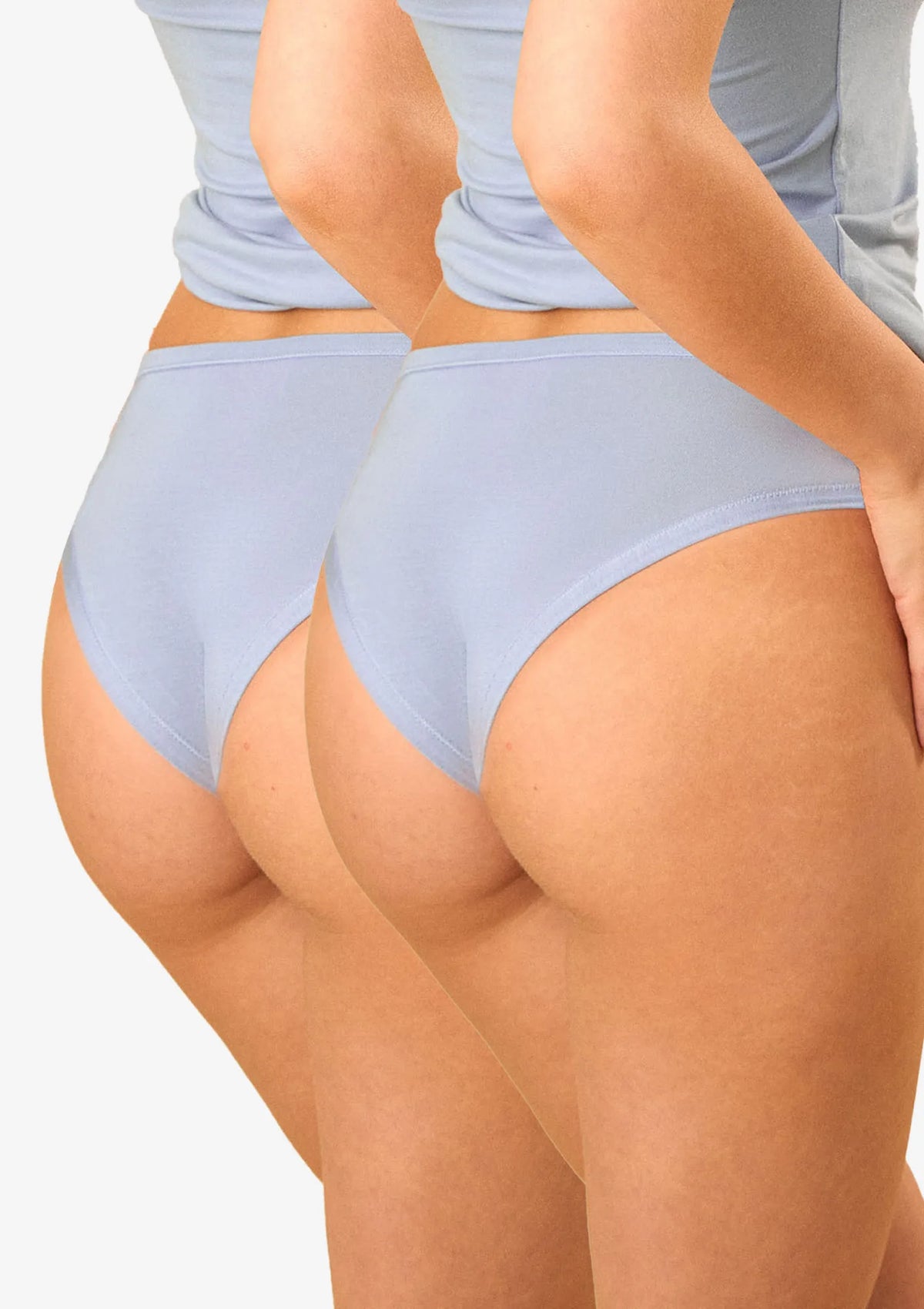 Figi z modalu Sielei Today 6005, denim, 2 szt. XL