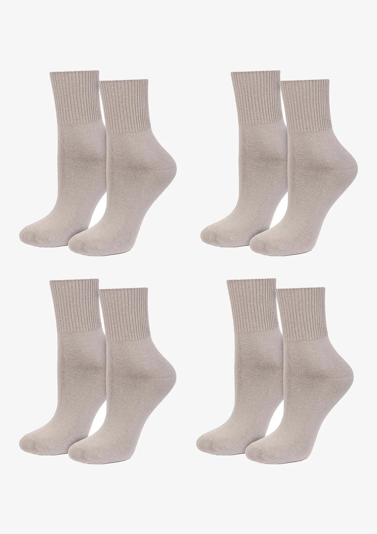 Cerber 1098 39/42 skarpetki damskie beż, 4 pary