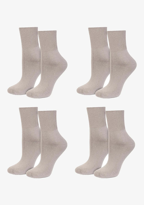Cerber 1098 39/42 skarpetki damskie beż, 4 pary
