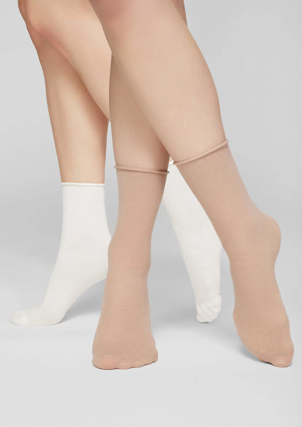 Bambusowe skarpetki bezuciskowe Legs G05, długie, 6 par